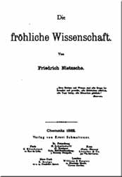 Fröhliche Wissenschaft - Titelbild