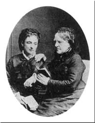 Malwida von Meysenbug und Olga Monod