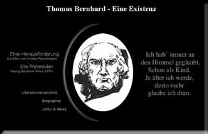 Thomas Bernhard Homepage